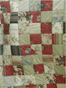 Coperta per letto matrimoniale con collage di quadri fioriti (tempo consegna 40 giorni)